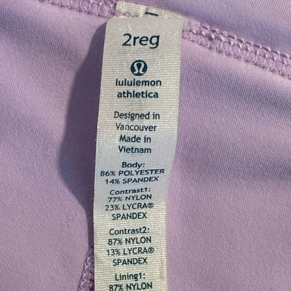 Lululemon Athletica Light Purple Mini Skirt - Picture 3 of 3